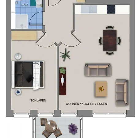 Haus Ebenezer 103 Halligfahrt 아파트 부숨